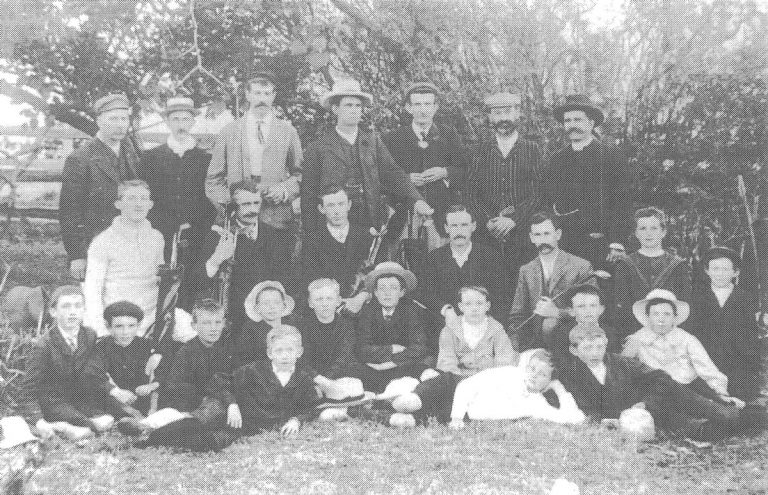 Members and caddies