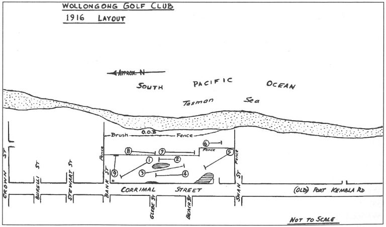 Wollongong Golf Club Layout
