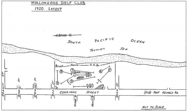 Wollongong Golf Club Layout