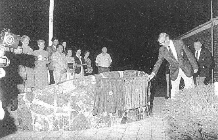 Plaque Unveiling